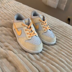 RARE Kids Nike Dunk Low Slip on TD 'Melon Tint